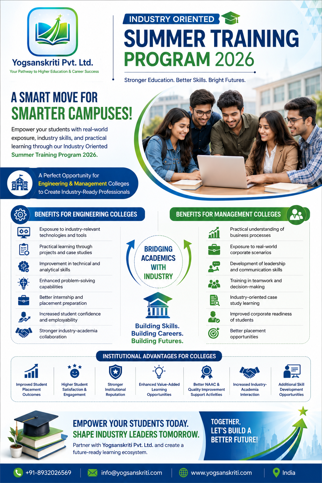 Why Engineering and Management Colleges Should Partner with Industry Oriented Summer Training Program 2026