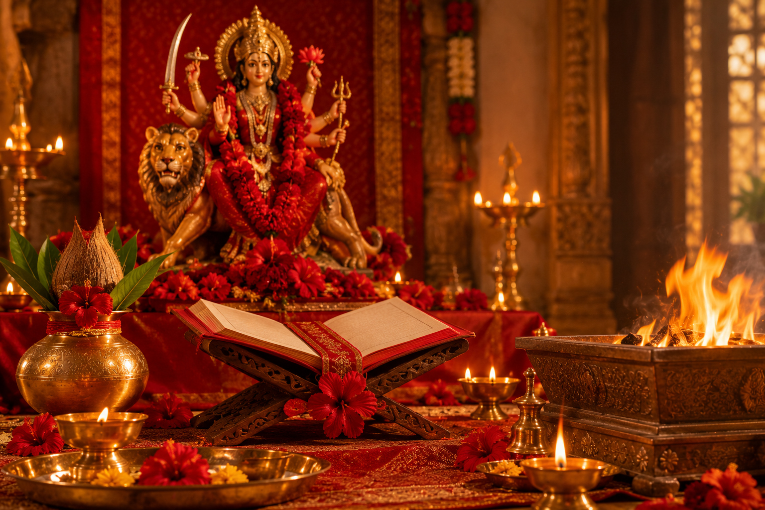 चंडी पाठ / यज्ञ