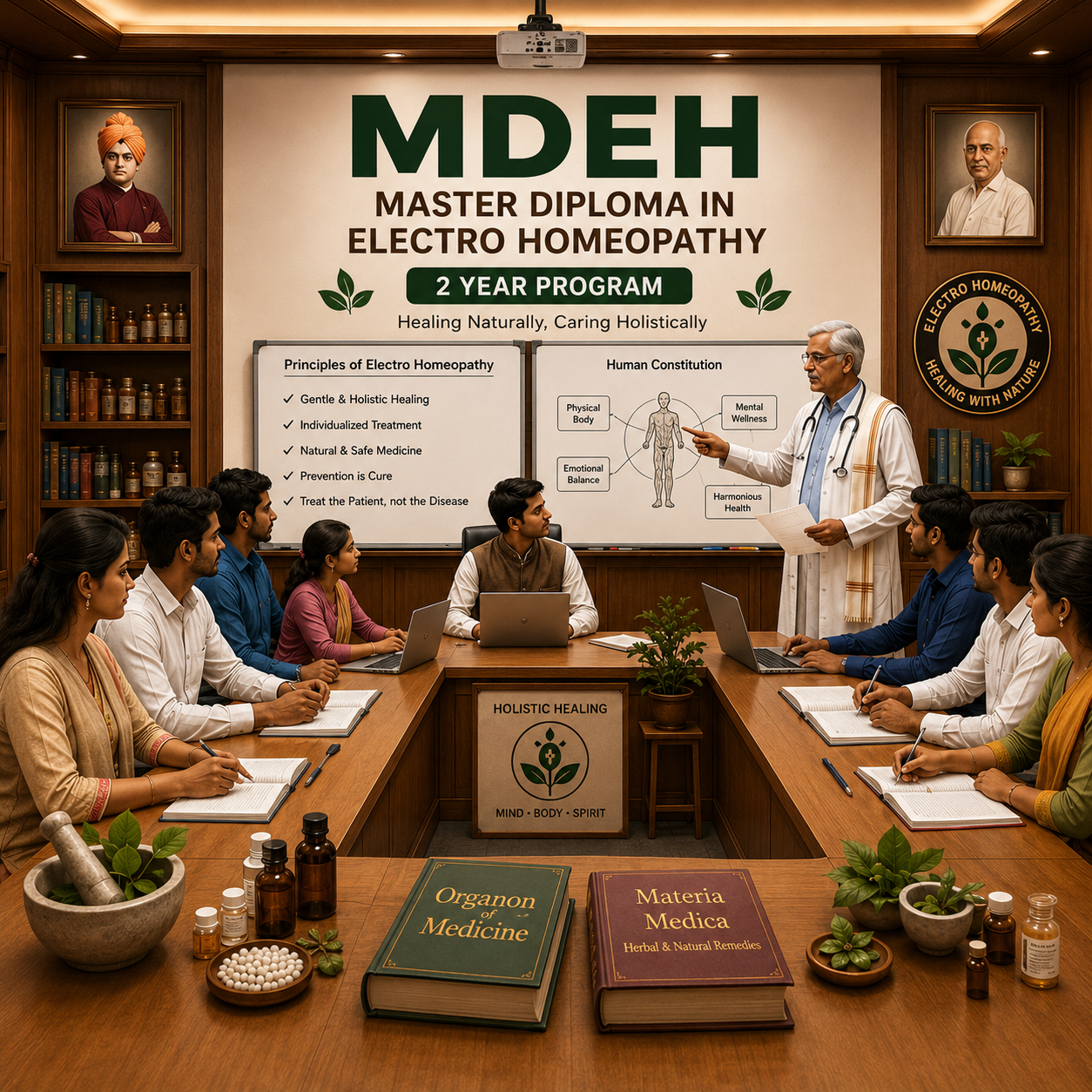 Master Diploma in Electro Homeopathy ( MDEH )
